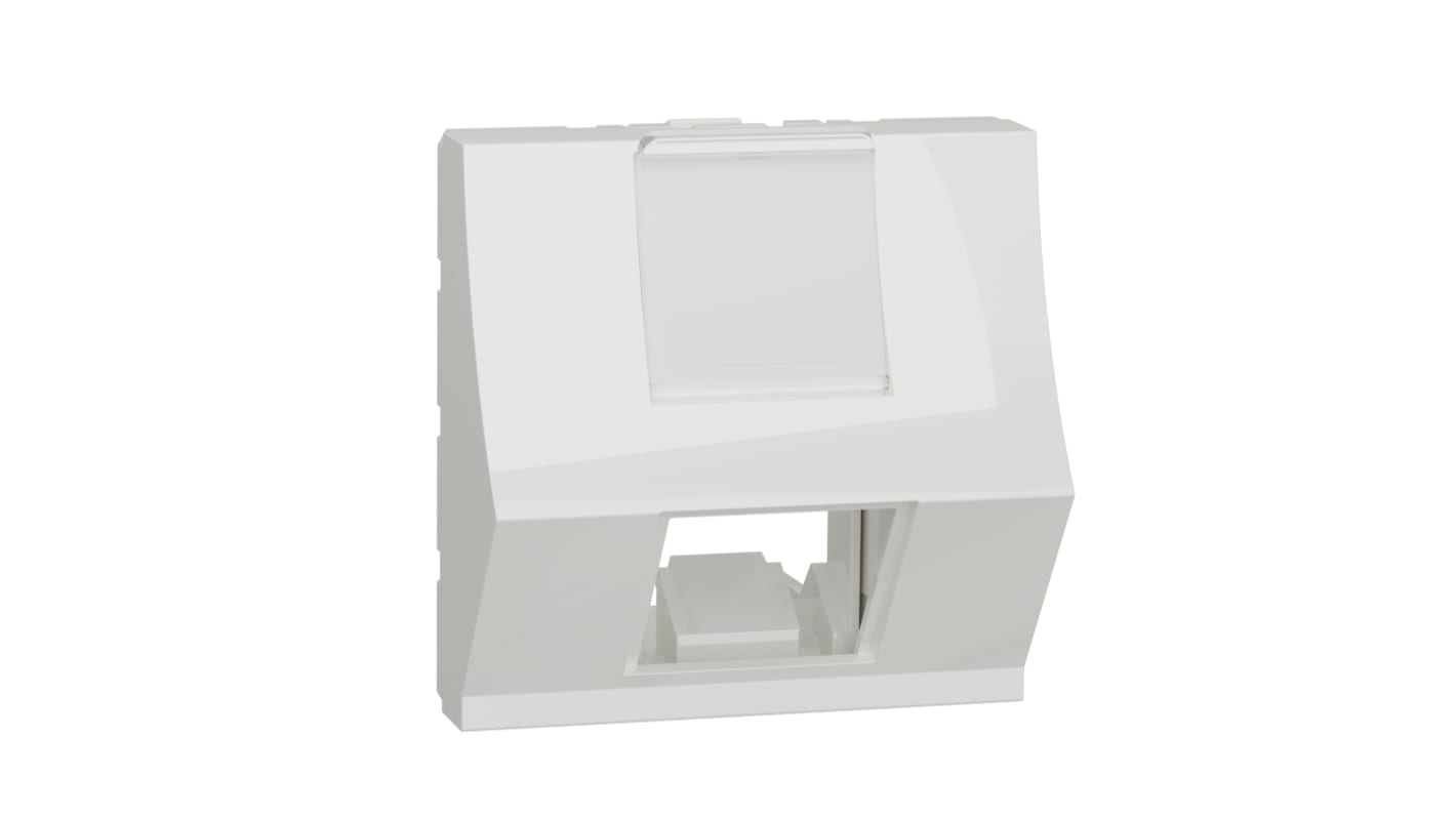 Schneider Electric New Unica Series Female RJ45 Socket, Flush Mount