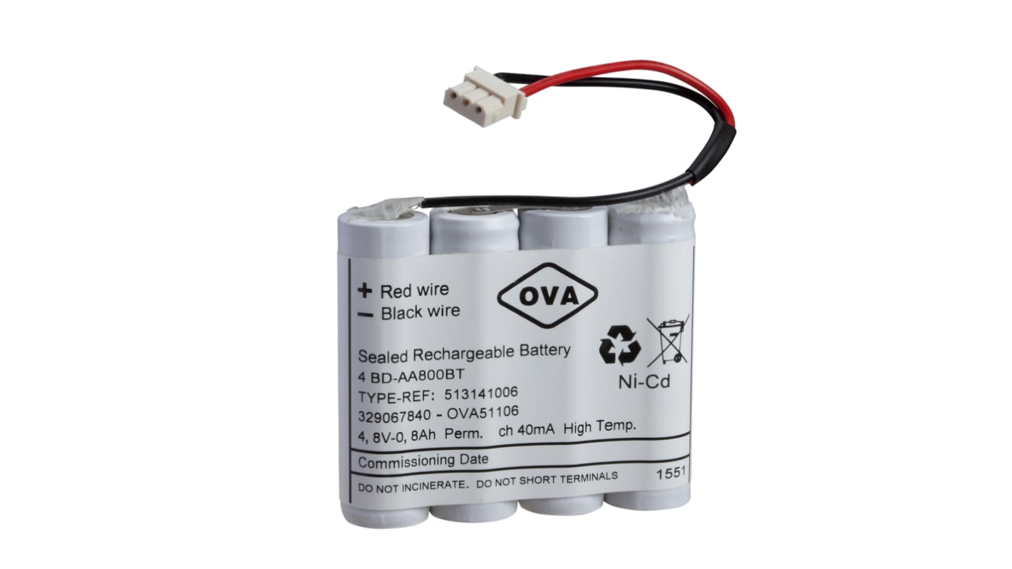 BATTERIE NC 4,8V 1,6AH