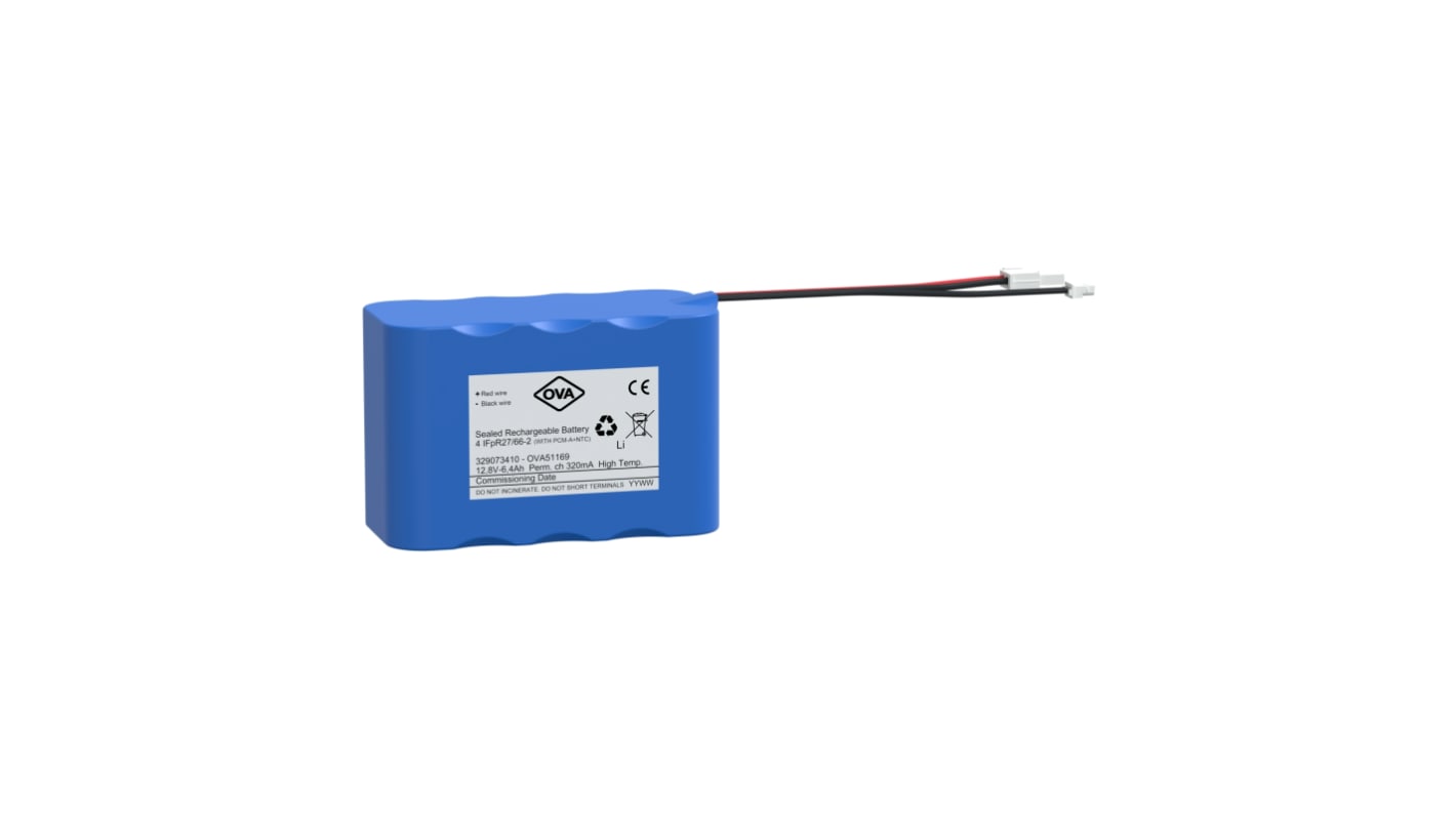 Batterie LiFePO4-12,8V-6,4Ah