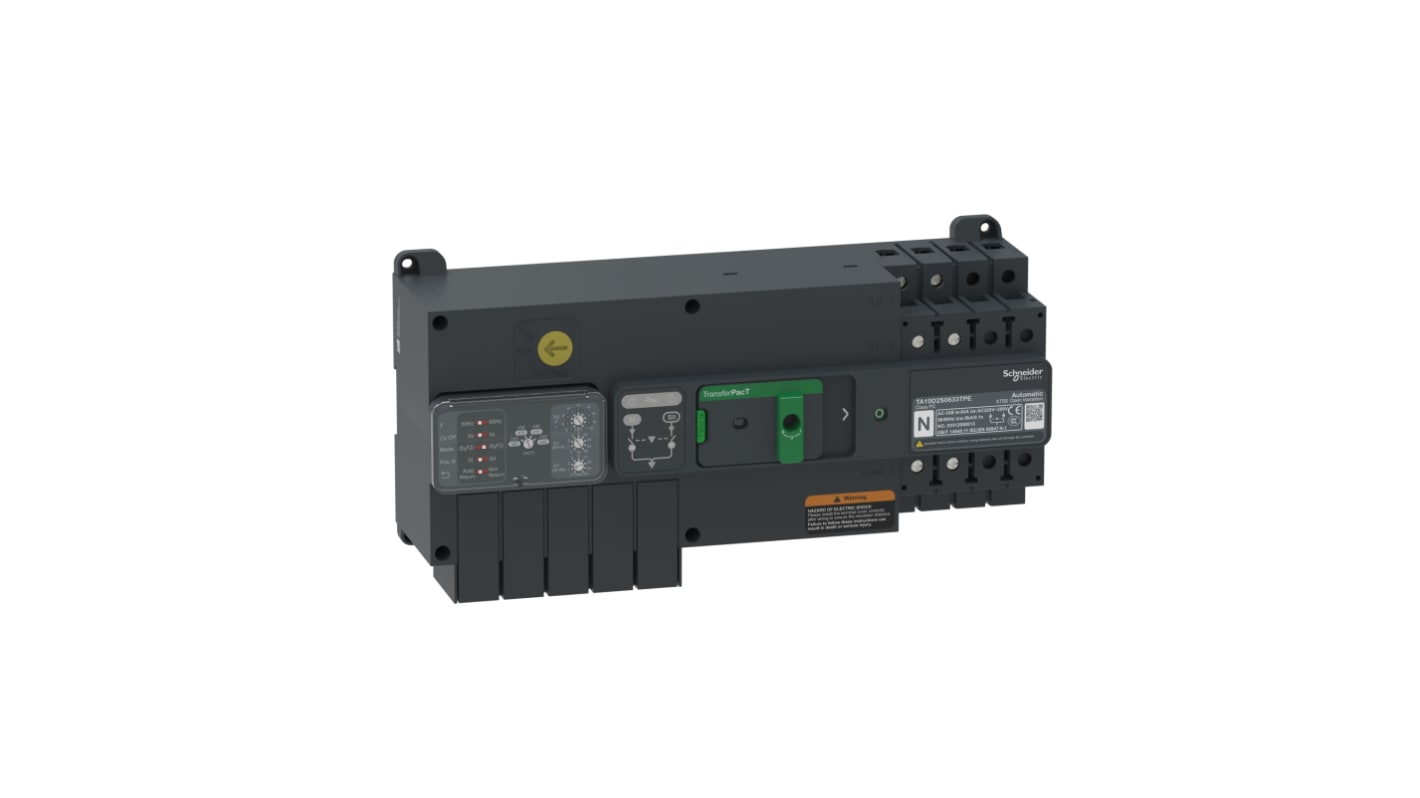 Interruttore di isolamento Schneider Electric TA10D2S0323TPE, 2P, 32A, Tipo fisso, , IP20, IP40