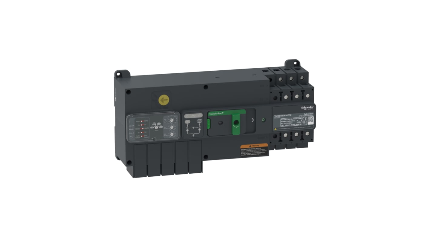 Interruttore di isolamento Schneider Electric TA10D3S0804TPE, 3P, 80A, Tipo fisso, , IP20, IP40