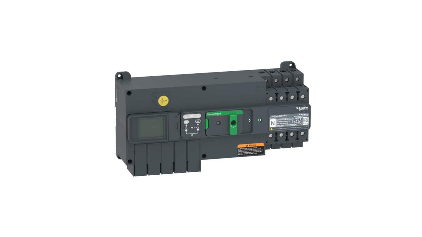 Interruttore di isolamento Schneider Electric TA10D4L0404TPE, 4P, 40A, Tipo fisso, , IP20, IP40