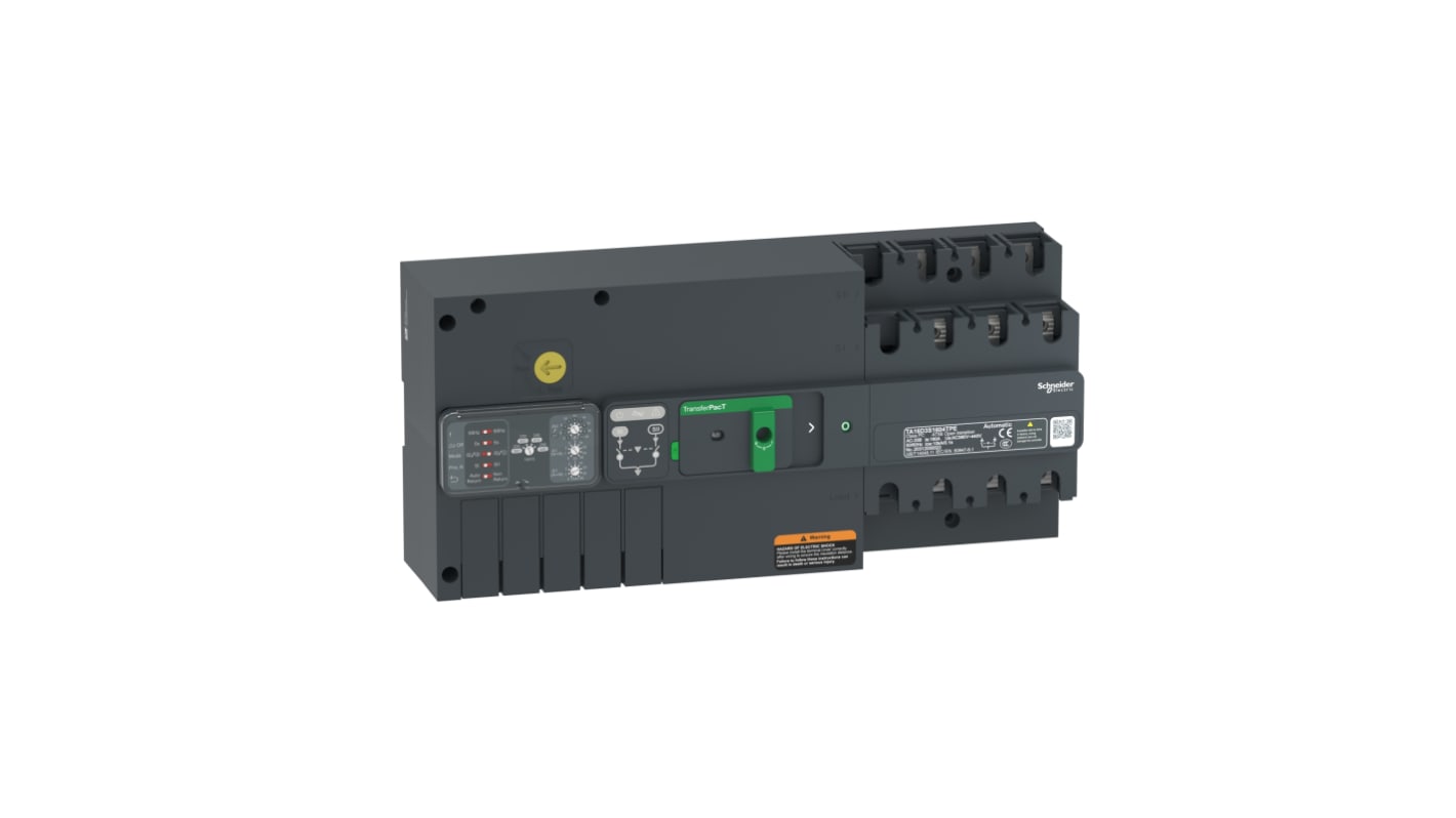 Interruttore di isolamento Schneider Electric TA16D3S1004TPE, 3P, 100A, Tipo fisso, , IP20, IP40