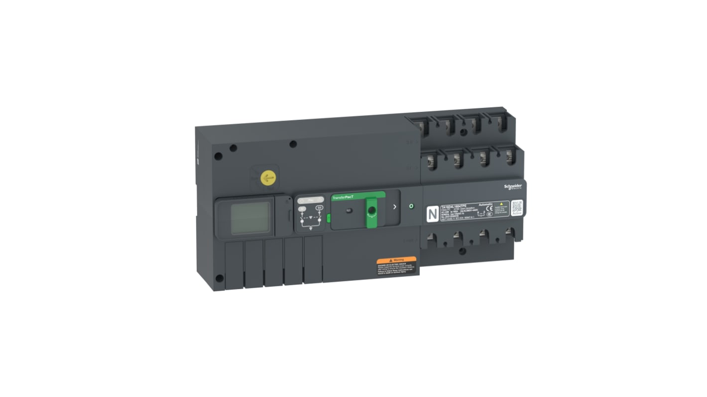 Interruptor seccionador, 4, Corriente 125A, IP20, IP40