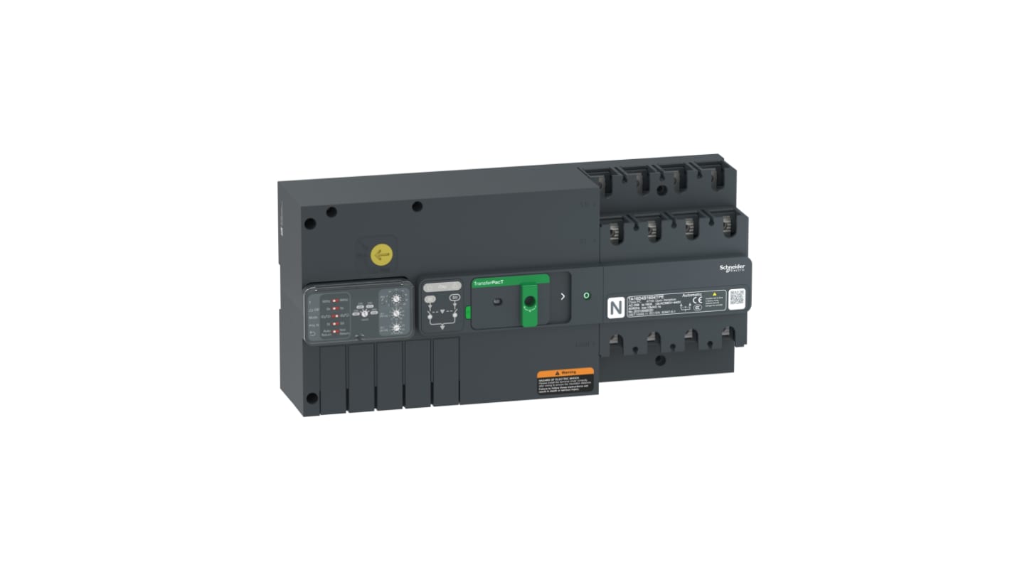 Interruptor seccionador, 4, Corriente 100A, IP20, IP40