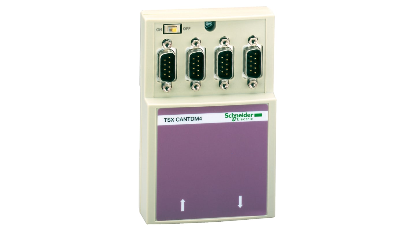 Schneider Electric D-subコネクタ, オス, プラグイン取り付け, TSXCANTDM4