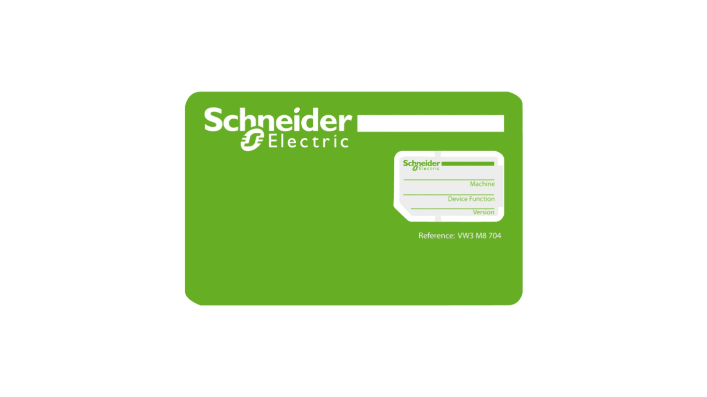 Schneider Electric VW3 Series Memory Card for Use with Servo Drive