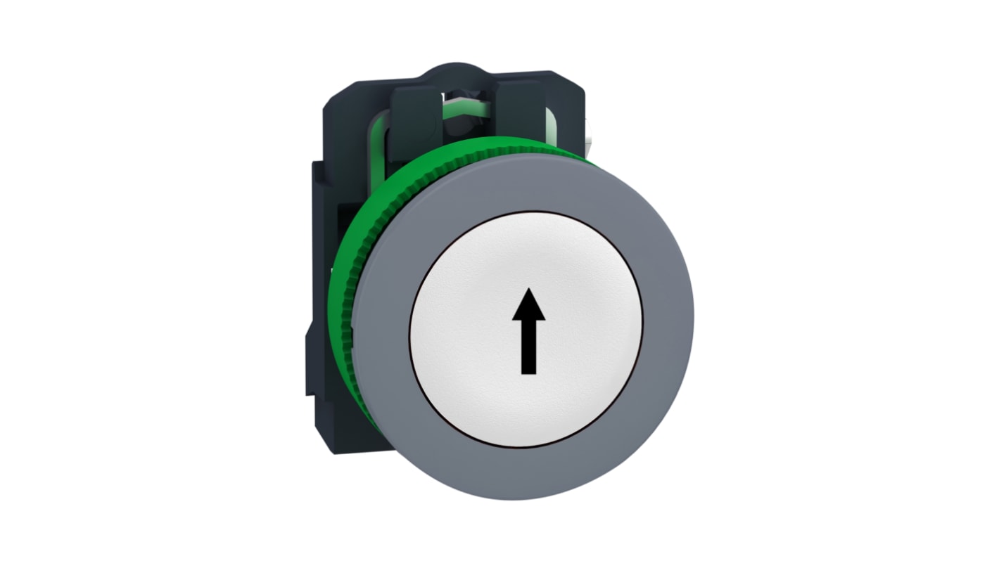 Schneider Electric XB5 Series Push Button, 30.5mm Cutout, 1 NO, 600V, IP66, IP67