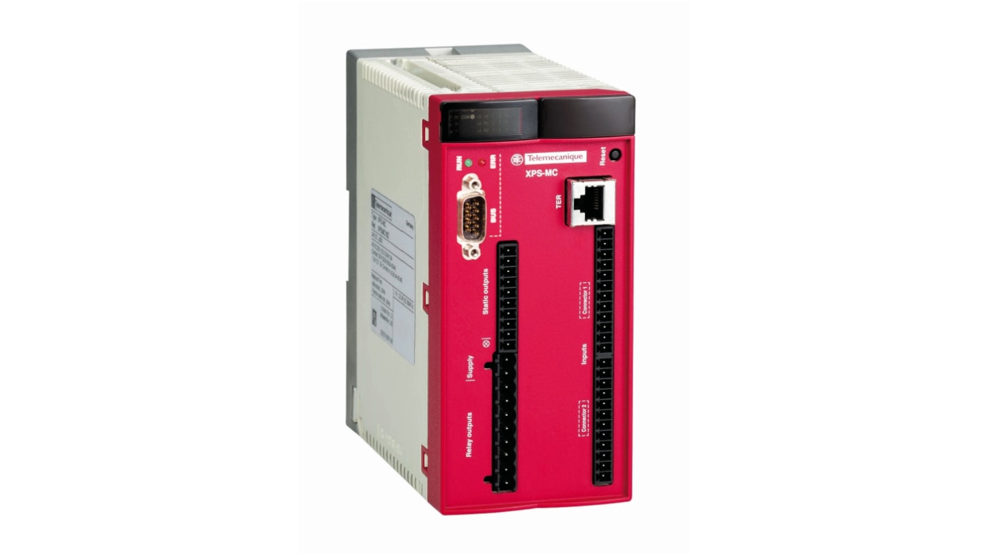 Controlador de seguridad Schneider Electric Automatización de seguridad Preventa XPSMC, 16 E, 24 V