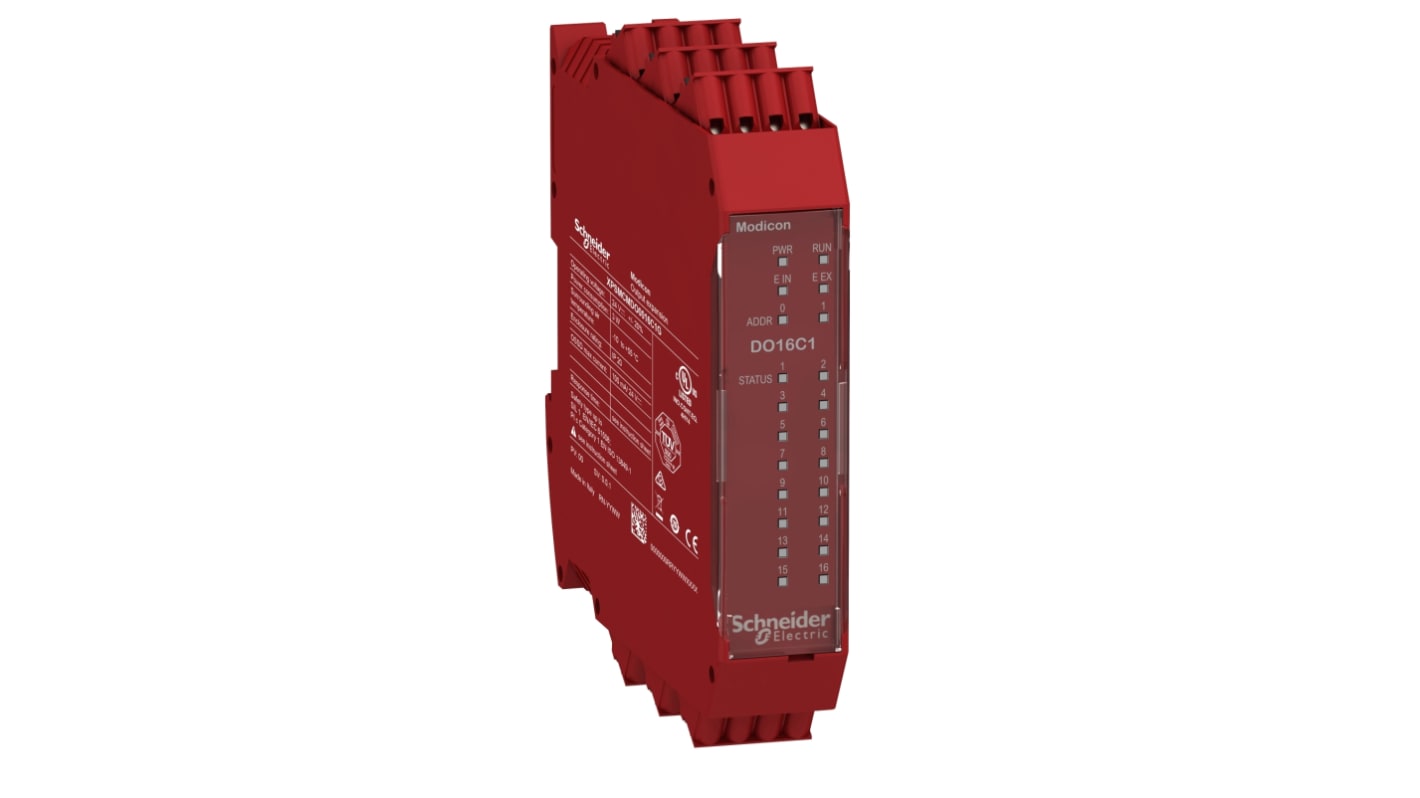 Schneider Electric Preventa Safety Automation XPSMCM Series PLC Expansion Module, 24 V