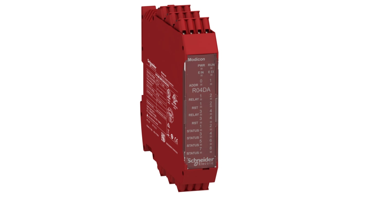 Schneider Electric Safety Monitoring Expansion Module, 24V dc, 4 Safety Contacts