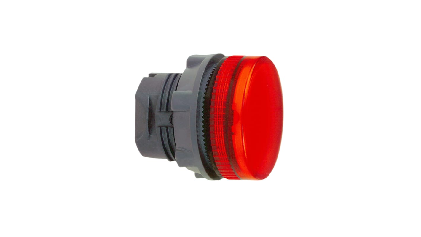 Cabezal de luz piloto Schneider Electric ZB5AV04S Rojo