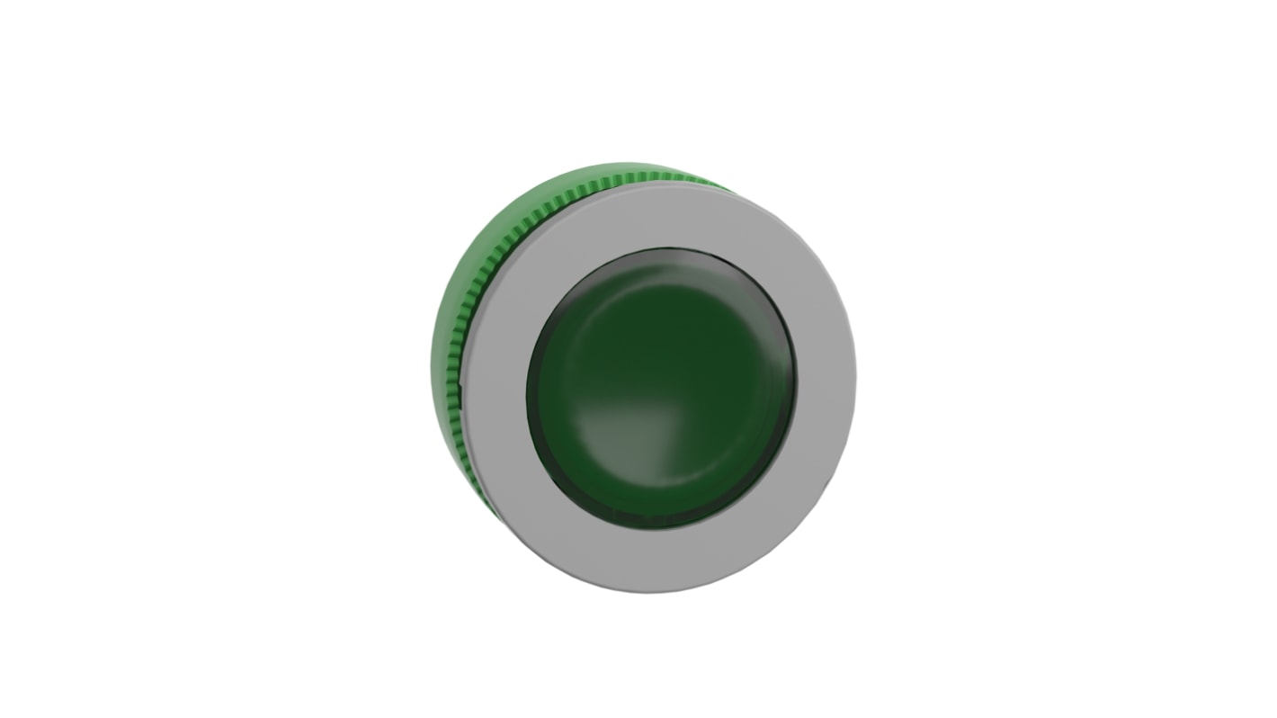 Cabezal de luz piloto Schneider Electric ZB5FV033C0 Verde