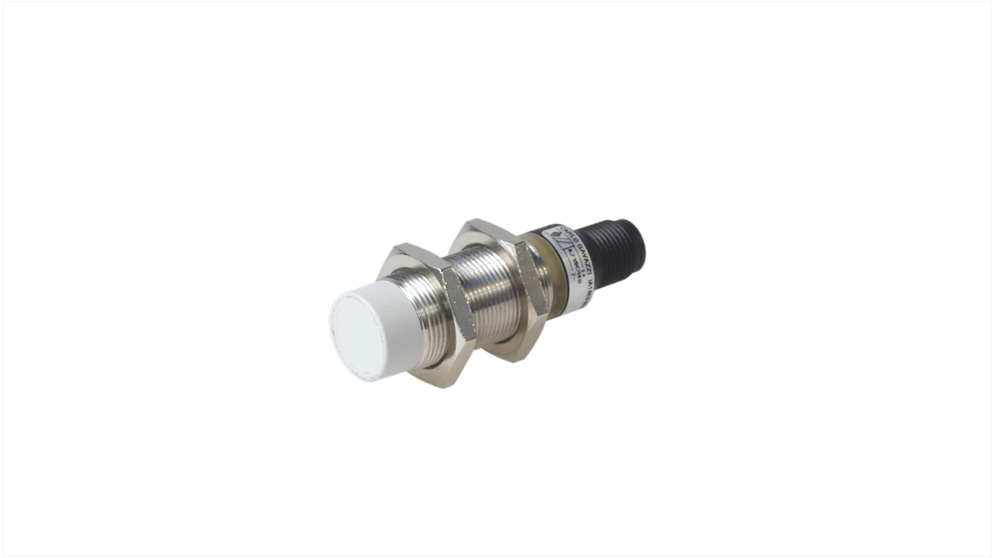 Carlo Gavazzi IA18 Series Inductive Barrel-Style Inductive Proximity Sensor, M18 x 1, 8 mm Detection, Namur Output, 7