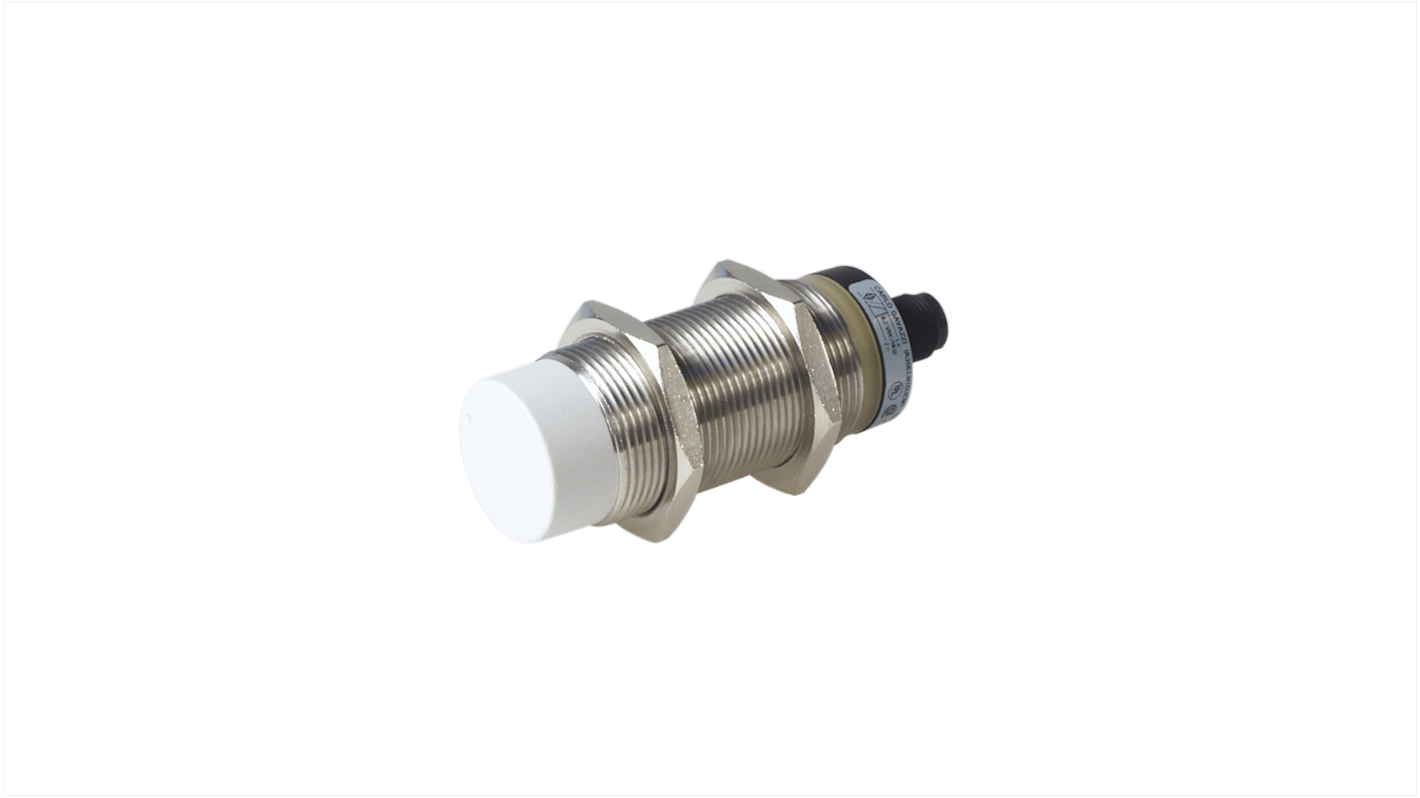 Carlo Gavazzi IA30 Series Inductive Barrel-Style Inductive Proximity Sensor, M30 x 1.5, 15 mm Detection, Namur Output,