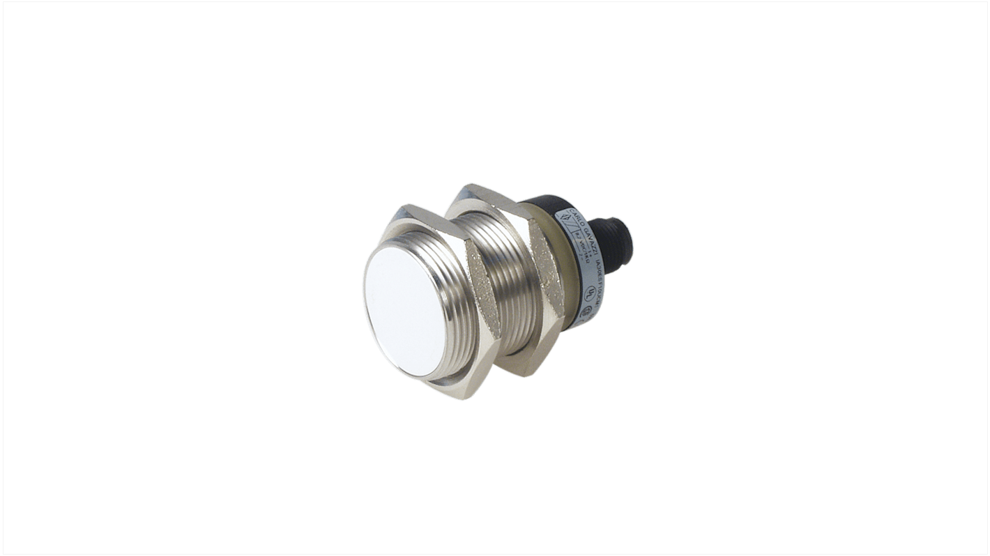 Carlo Gavazzi IA30 Series Inductive Barrel-Style Inductive Proximity Sensor, M30 x 1.5, 10 mm Detection, Namur Output,