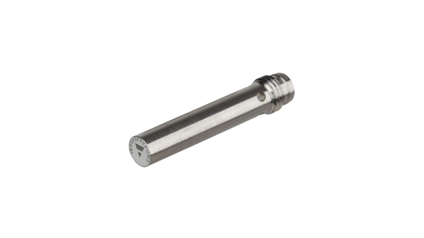 Carlo Gavazzi IBS06 Series Inductive Barrel-Style Inductive Proximity Sensor, 2 mm Detection, NPN Output, 10 →