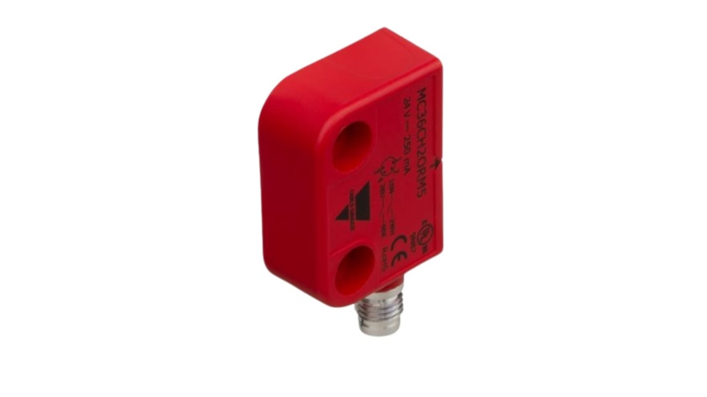 Interruptor de seguridad Carlo Gavazzi MC36C, NA/NC, 12 → 24V ac/dc, IP67