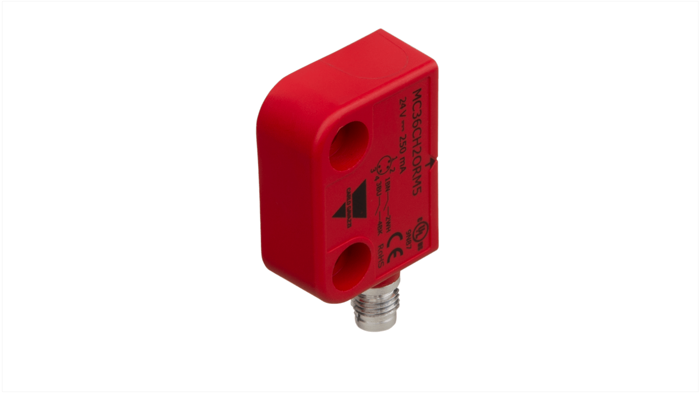 Interruptor de seguridad Carlo Gavazzi MC36C, 2NO, 12 → 24V ac/dc, IP67