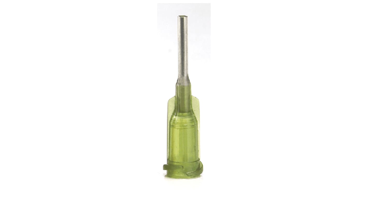 OK International Olive Needle Nozzle Dispensing Tip, 14 Gauge