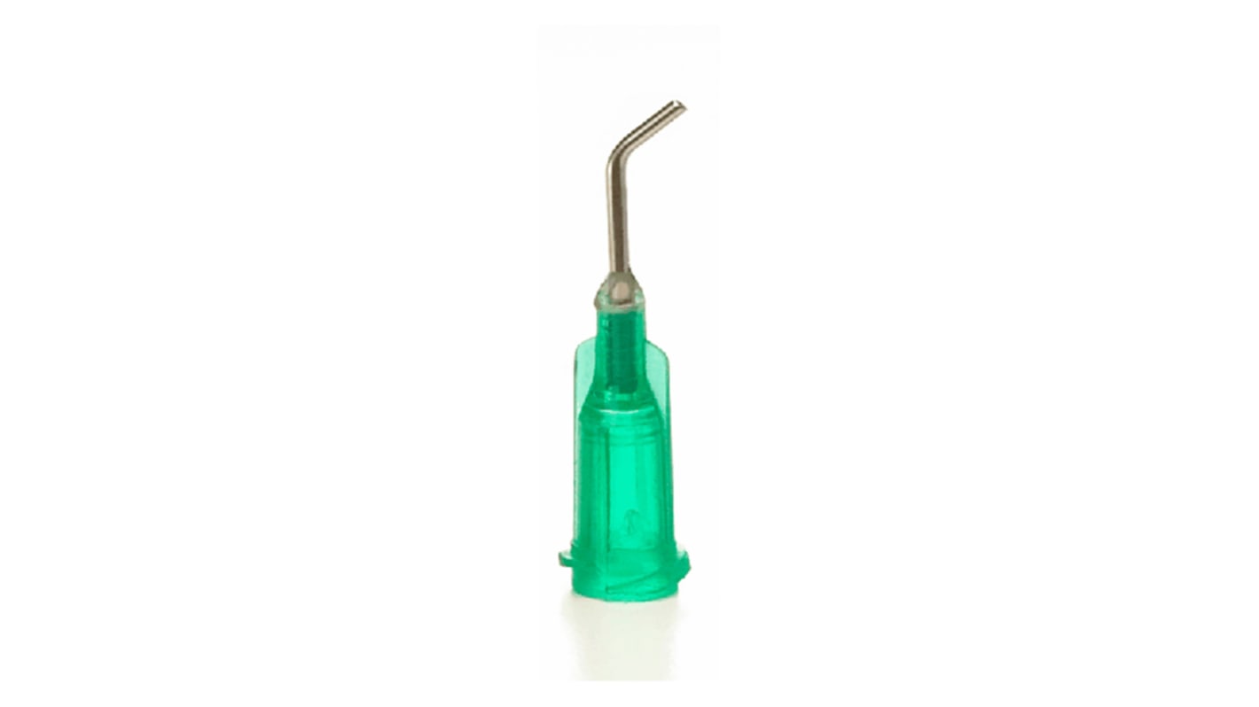 OK International Green Needle Nozzle Dispensing Tip, 18 Gauge