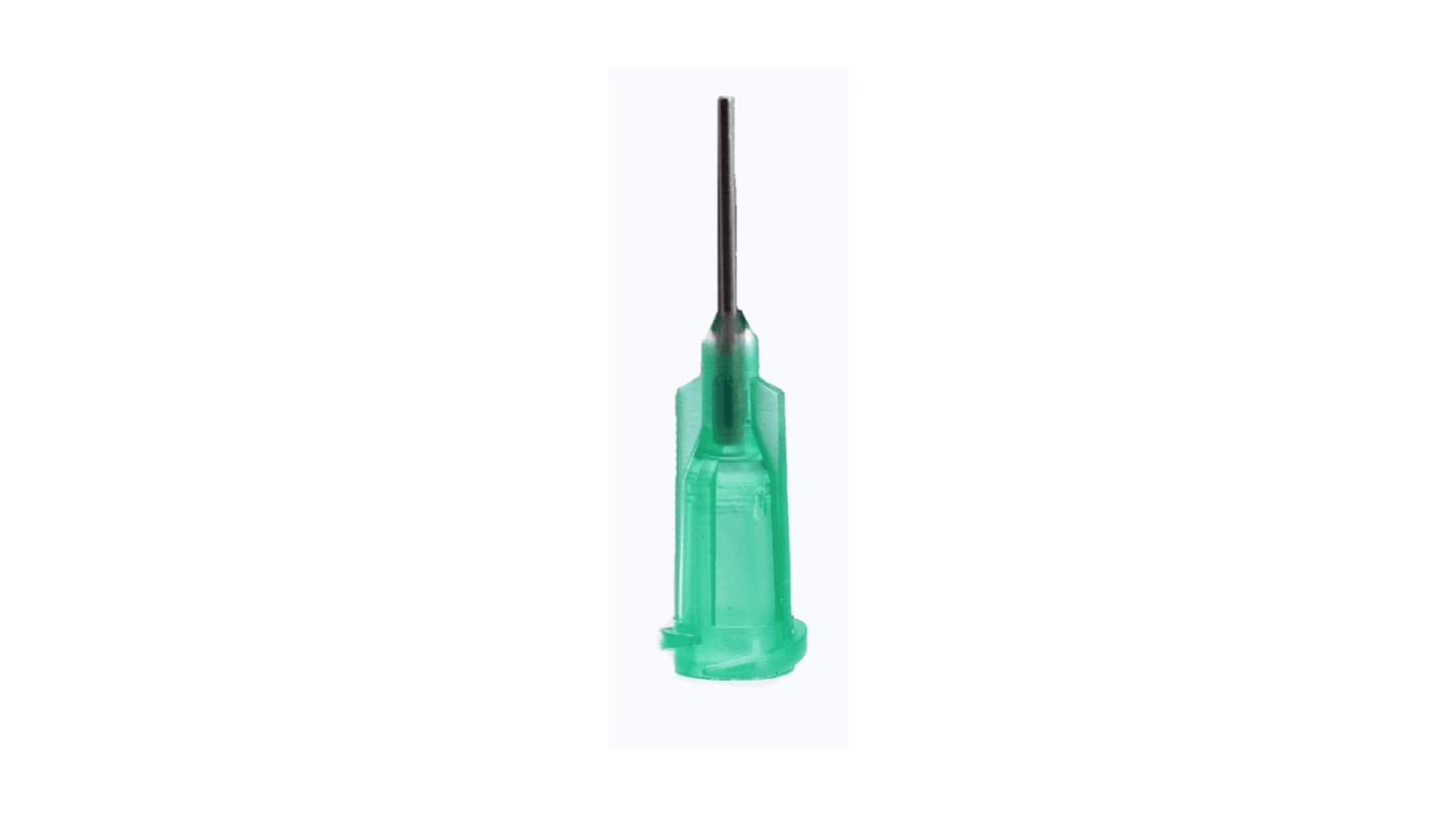 OK International Green Needle Nozzle Dispensing Tip, 18 Gauge