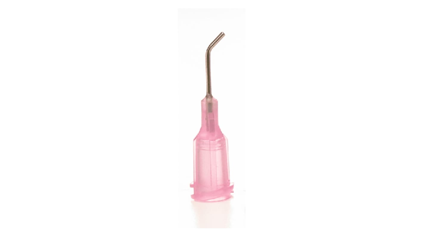 OK International Pink Needle Nozzle Dispensing Tip, 20 Gauge