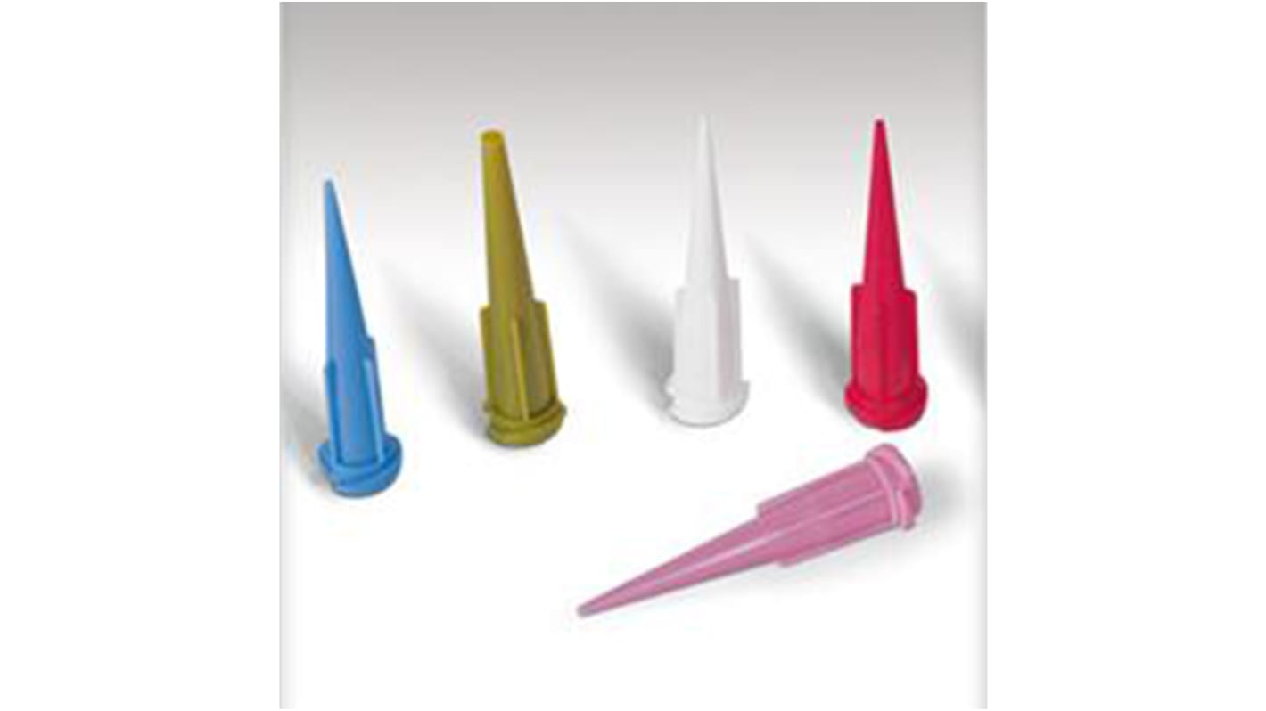 OK International 920125-RIGID Dosierspitze Konisch, Pink, Größe 20, 31.7mm, für Luer-Lock-Spritze