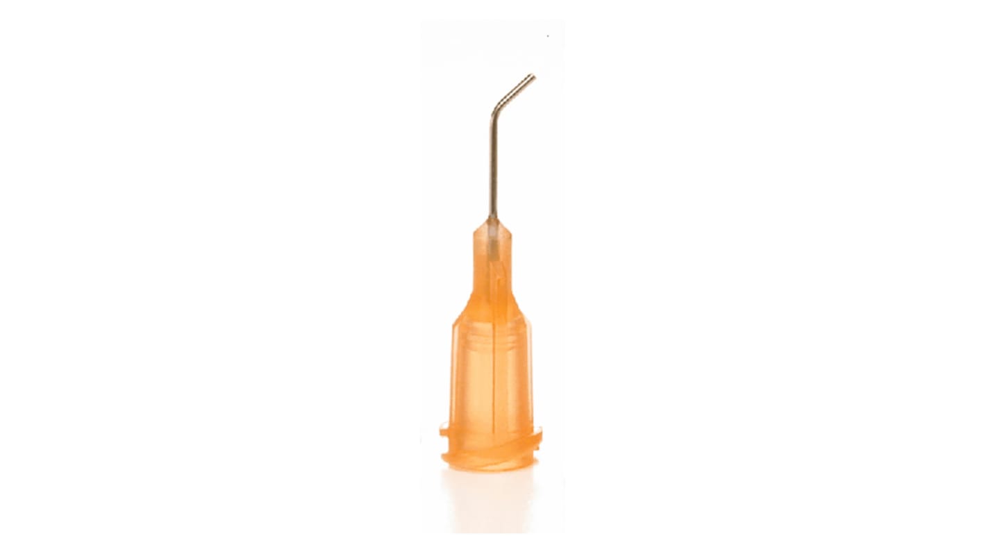 OK International Orange Needle Nozzle Dispensing Tip, 23 Gauge