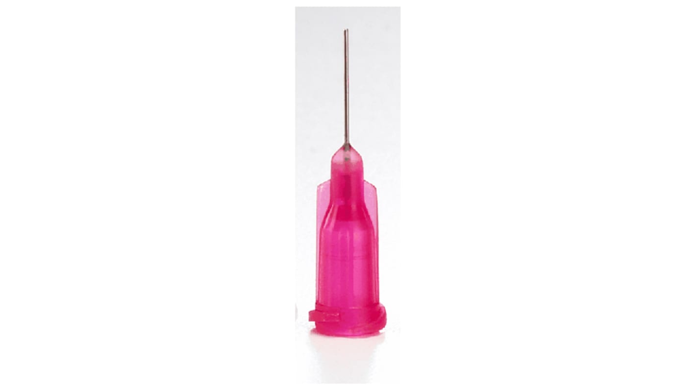 OK International Red Needle Nozzle Dispensing Tip, 25 Gauge