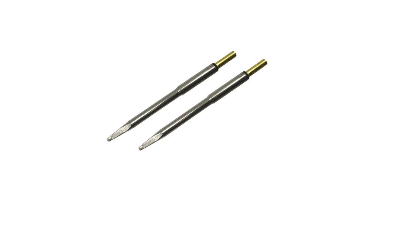 OK International PTTC-703 2 mm Blade Soldering Iron Tip for use with Metcal MX-500, MX-5000 and MX-5200 Series