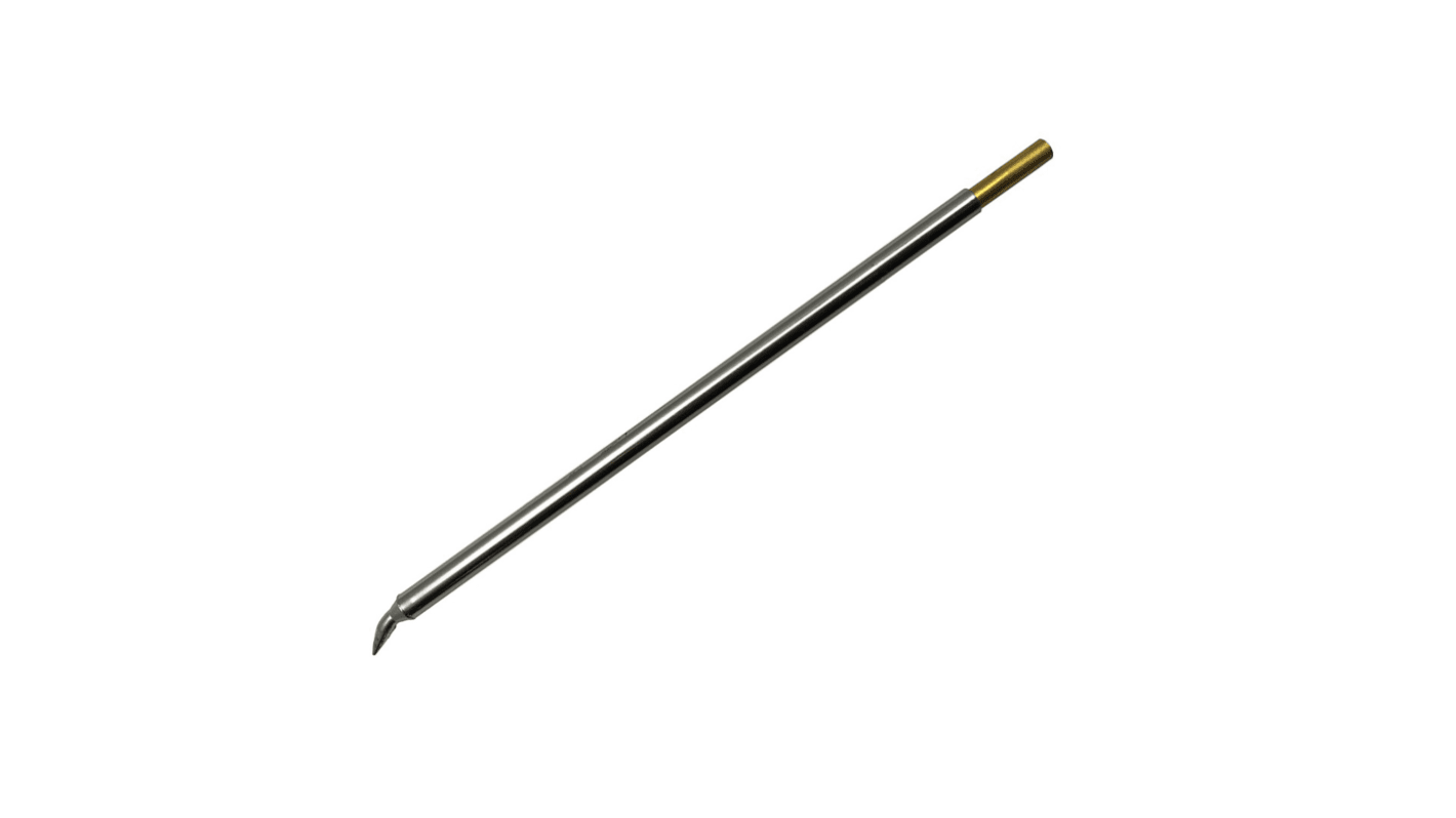 OK International STTC-198 1.78 mm Bent Chisel Soldering Iron Tip for use with Metcal MX-500, MX-5000 and MX-5200 Series