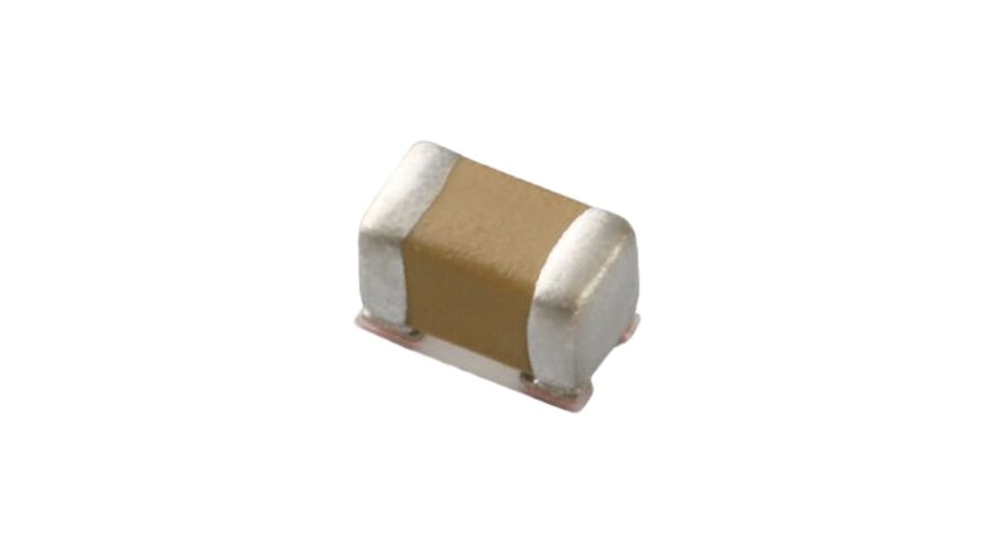 Murata 10μF Multilayer Ceramic Capacitor MLCC, 6.3V dc V, ±20% , SMD