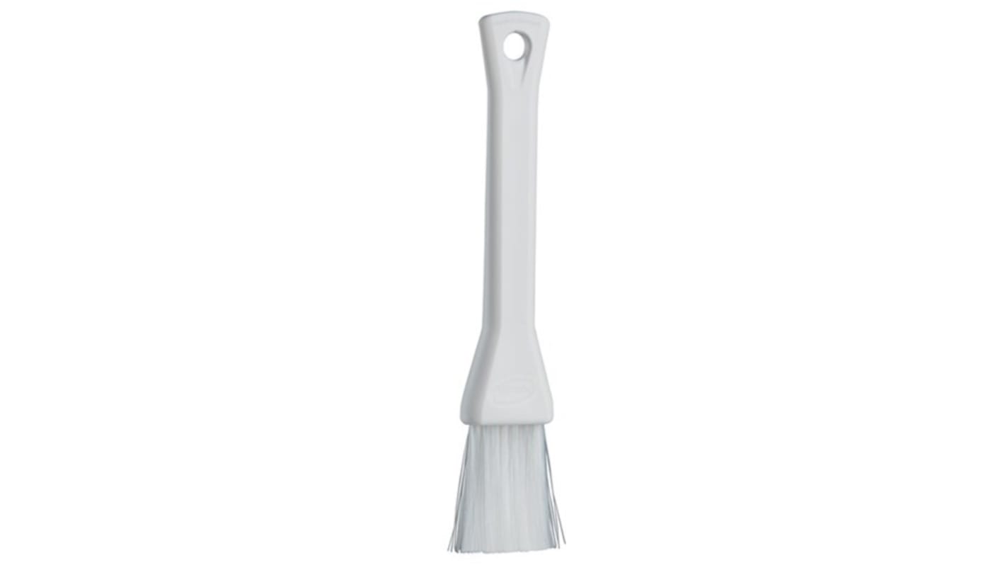 Pinceau de pâtisserie avec brosse Polyester, Polypropylène, Acier inoxydable Blanc Vikan