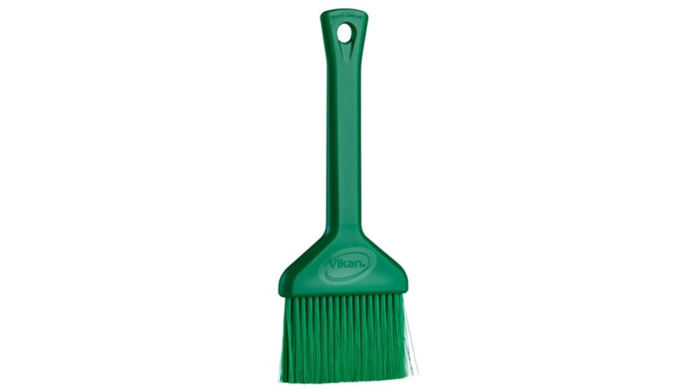 Vikan Green Pastry Brush for Food Industry, General Cleaning with brush included