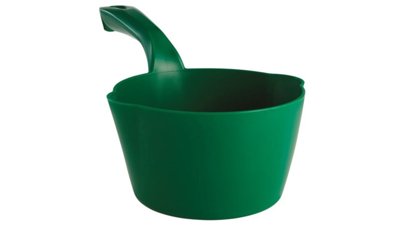 Vikan Round Bowl Scoop, 1 Litre, Green