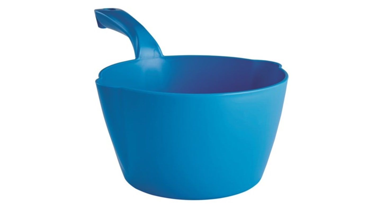 Vikan Polypropylene (PP) Scoop, 2L Capacity, Blue