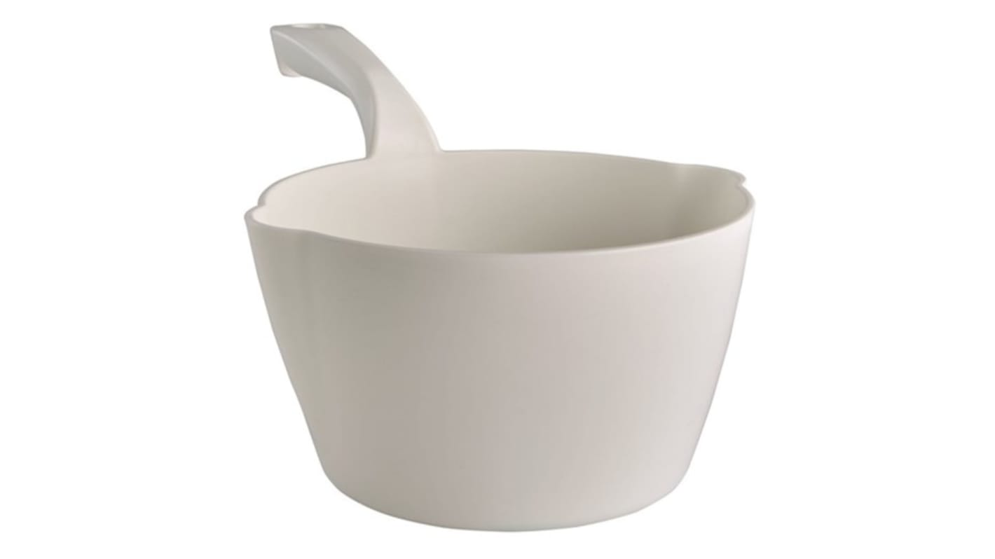 Vikan Polypropylene (PP) Scoop, 2L Capacity, White