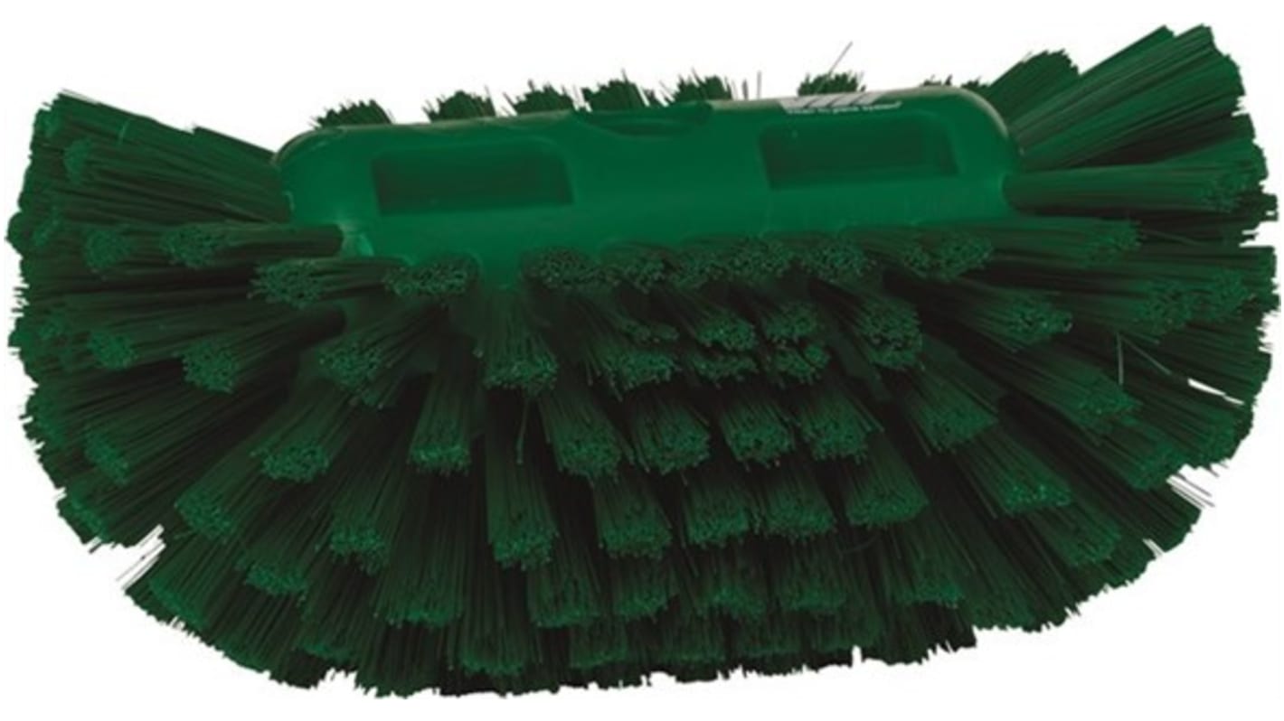 70392 Vikan Medium Bristle Green Scrub Brush, 40mm bristle length