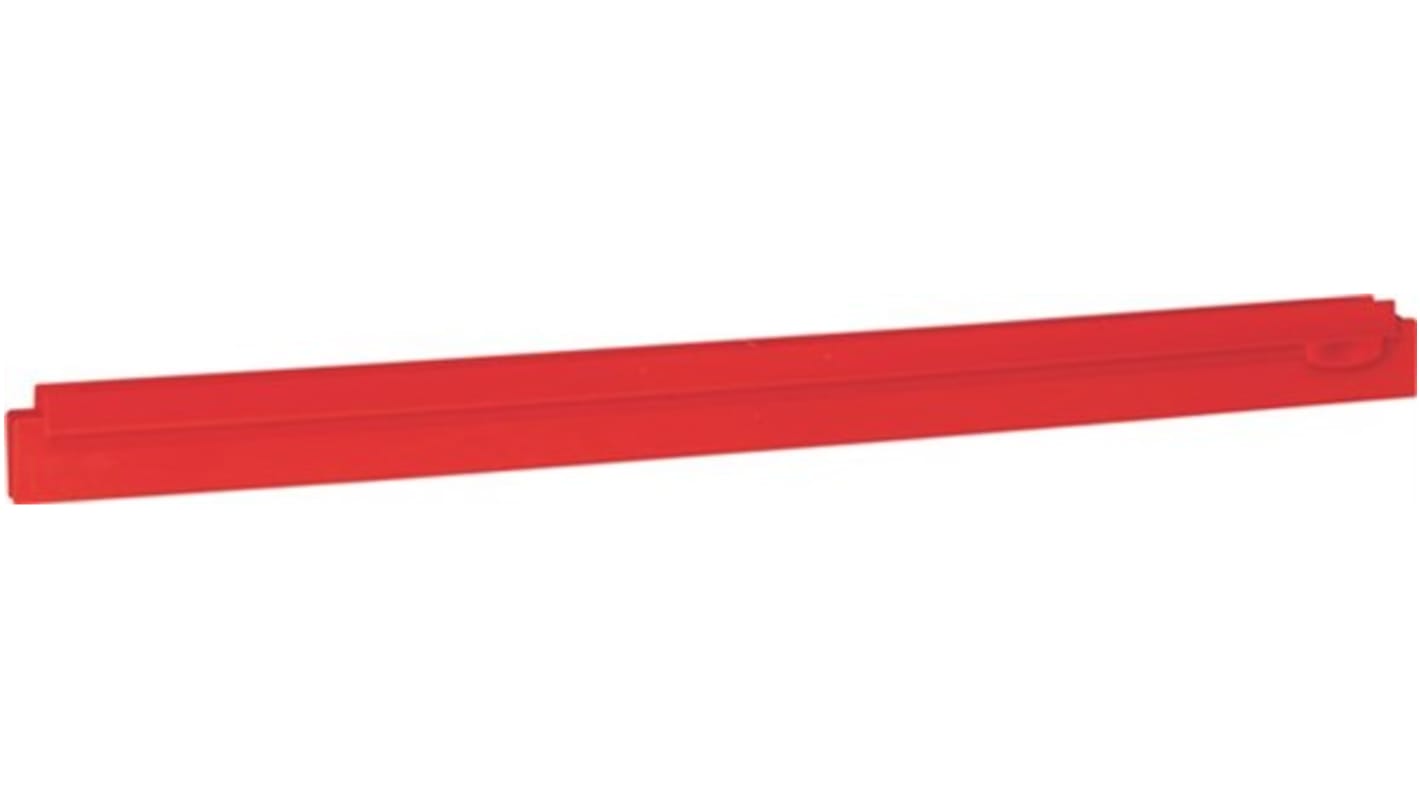 Vikan Abzieher geeignet für Reinigung, Rot, B 25mm x H 45mm x T 600mm