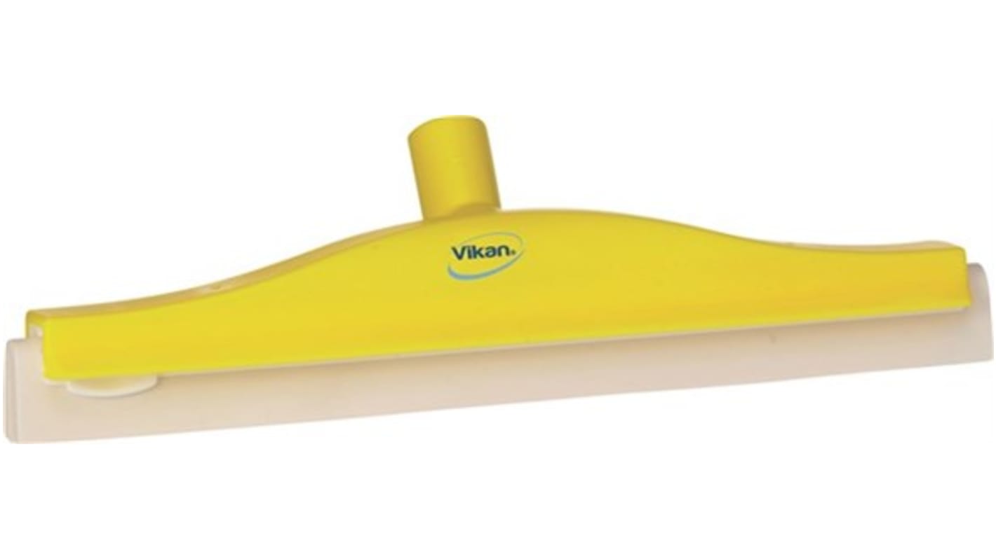 Vikan Yellow Floor Squeegee, 75mm x 110mm x 400mm, for Floors