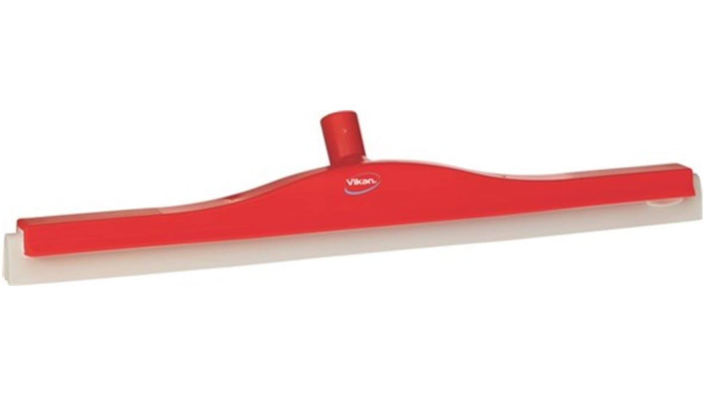 Vikan Red Floor Squeegee, 75mm x 100mm x 600mm, for Floors