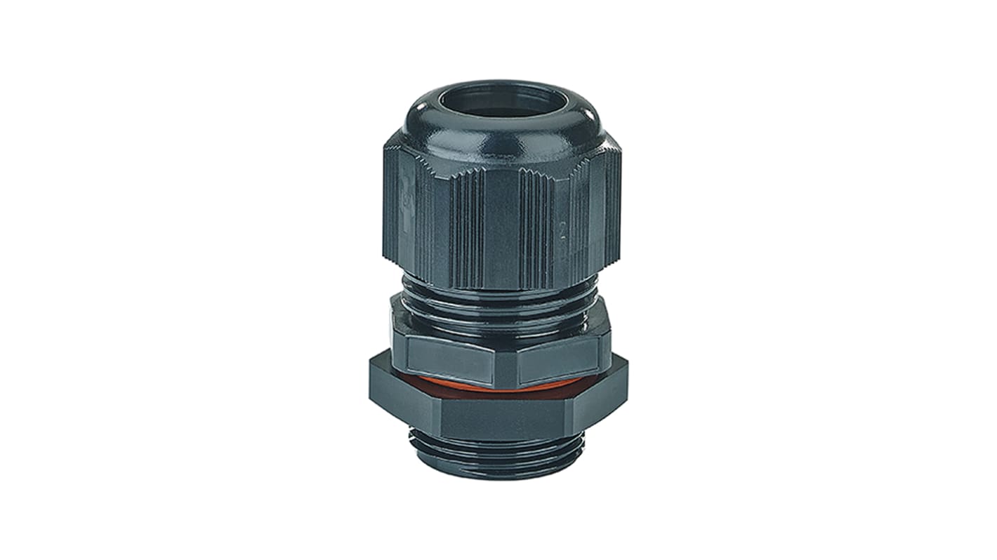 AXM 25 | HENSEL AXM Series Black Polycarbonate Cable Gland, M25 Thread ...