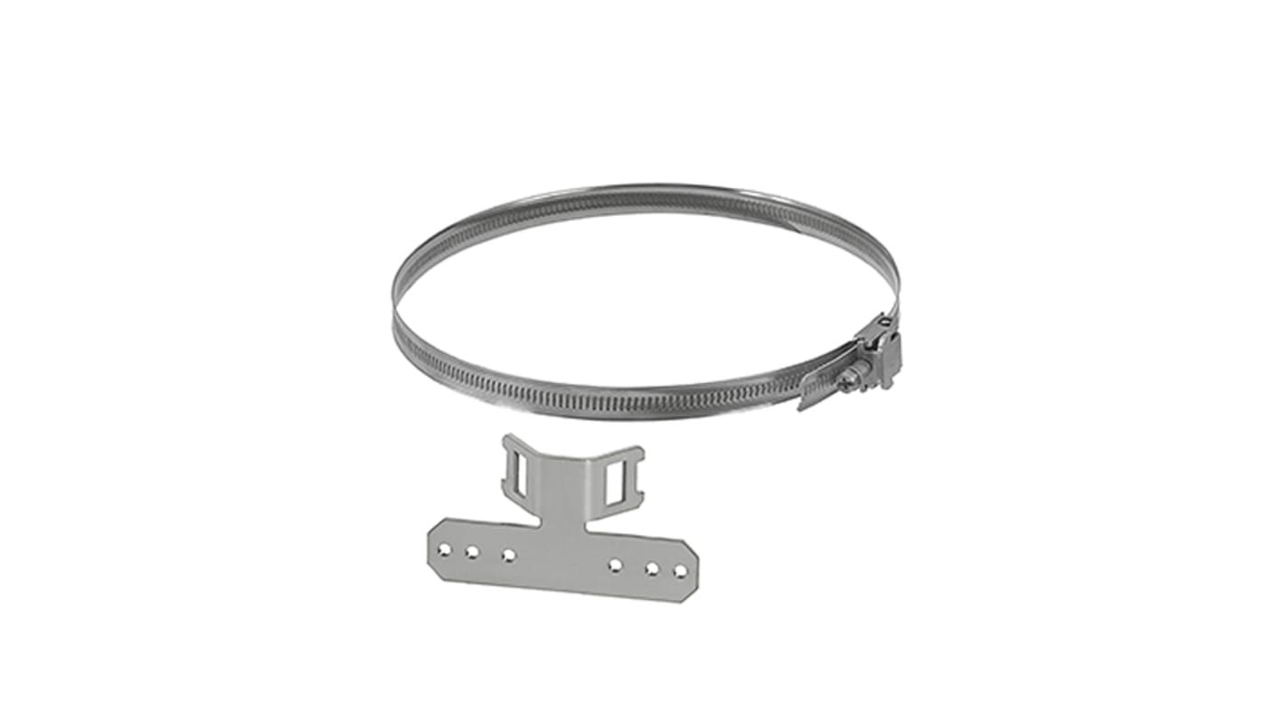 HENSEL Stainless Steel Hex Screw Hose Clip Kit, 43mm Band Width, 60 → 150mm ID