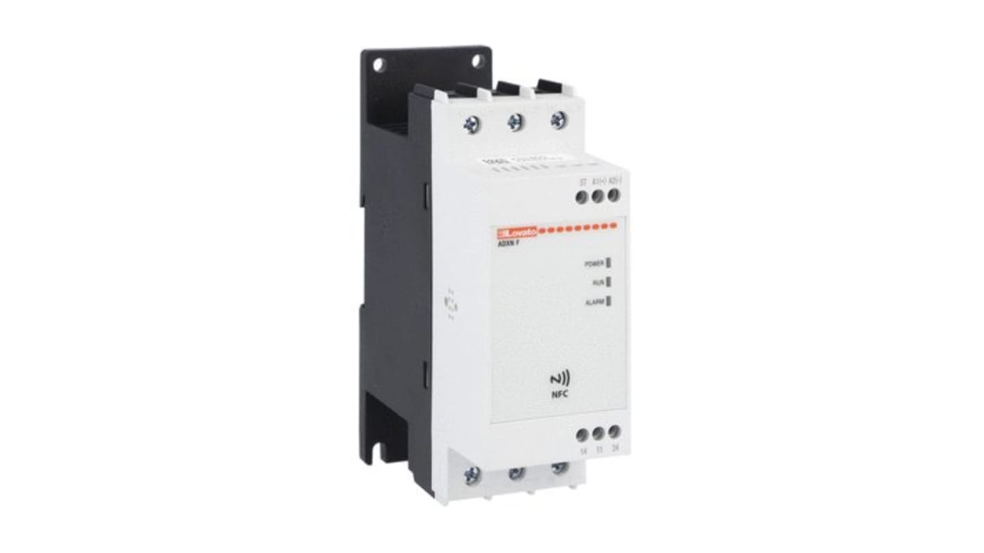 Arrancador de motor Lovato ADXN, 6 A, 100-240 V ac, 3 kW, trifásico, IP20