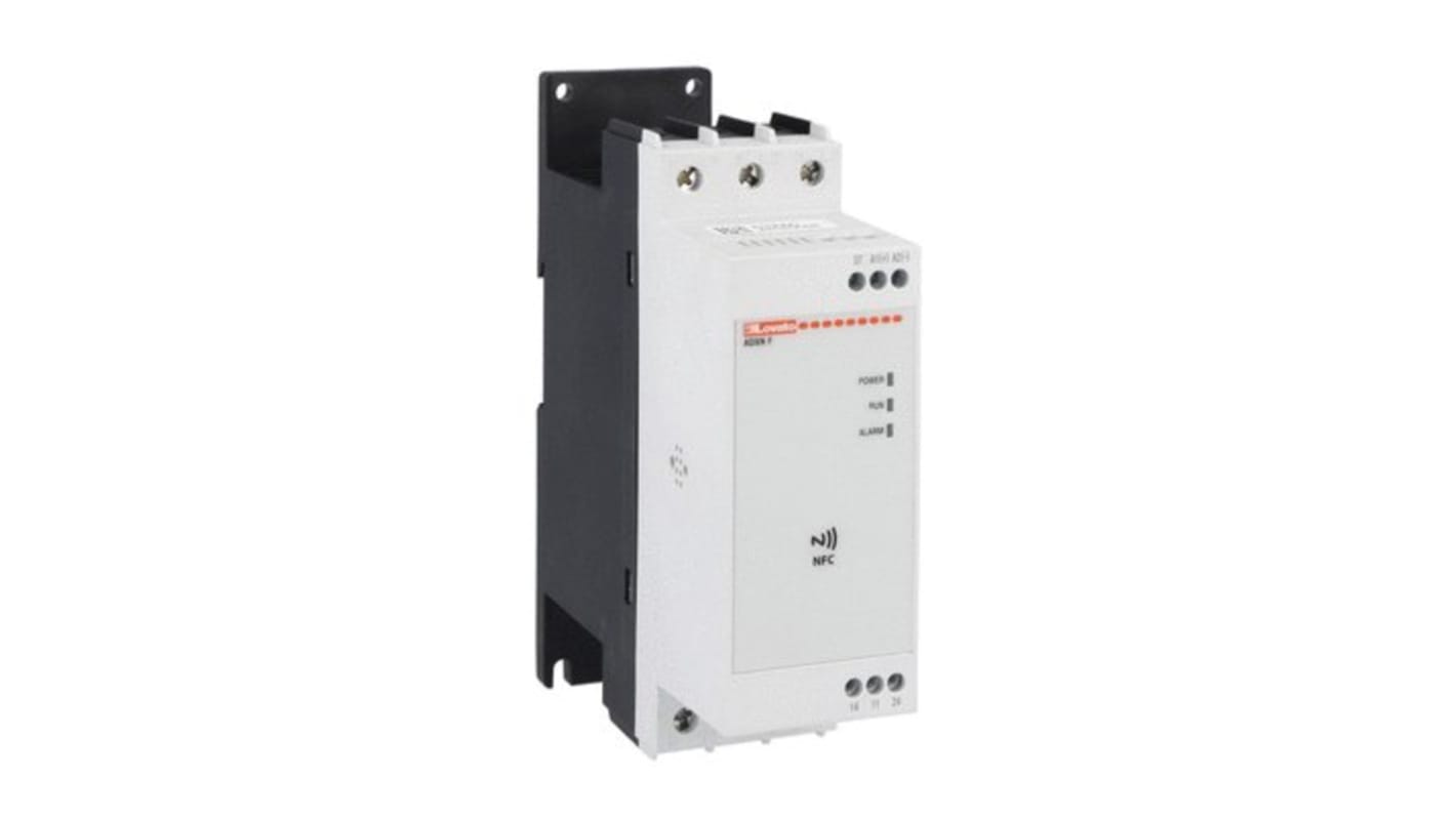 Arrancador de motor Lovato ADXN, 30 A, 24 VCA/VCC, 18,5 kW, trifásico, IP20