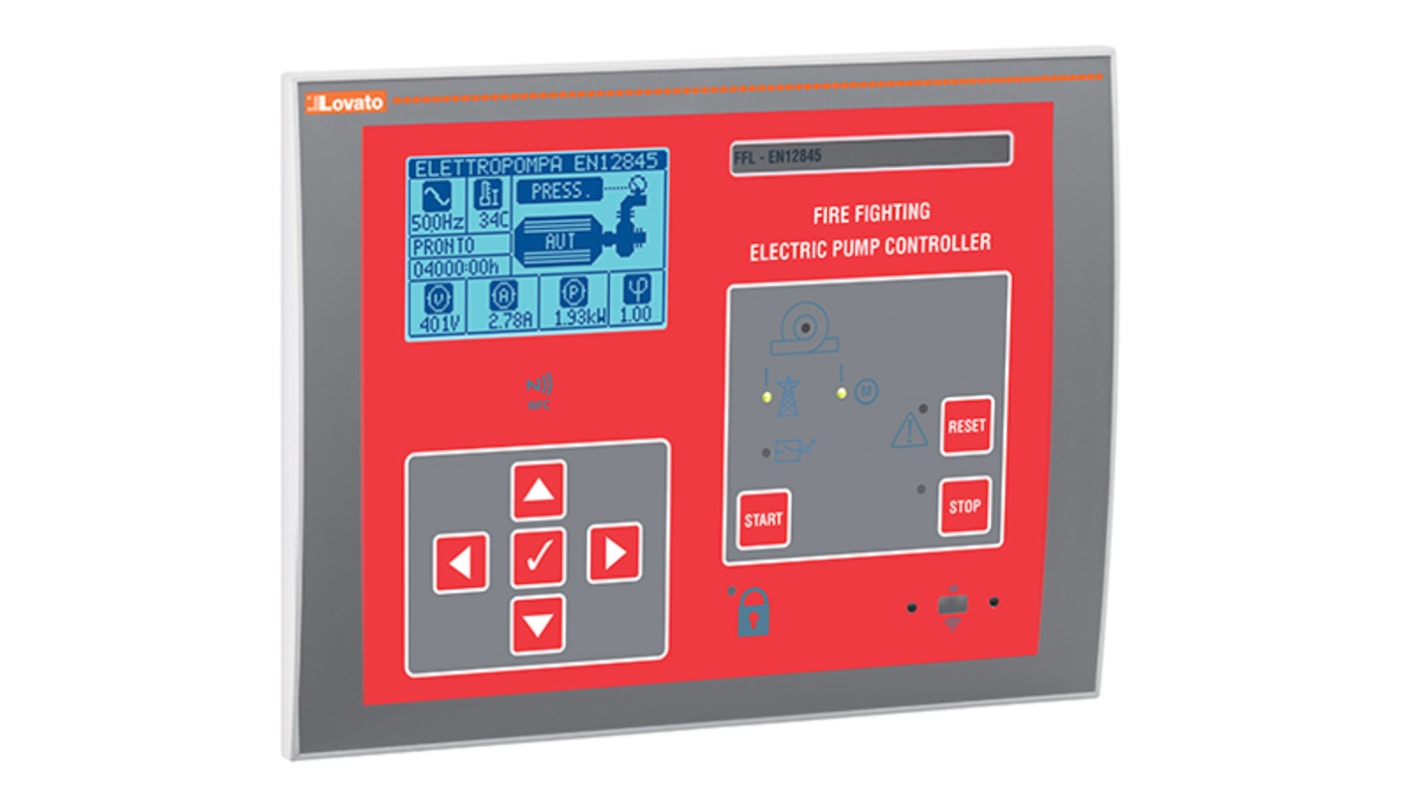 Controlador para motores Lovato mono/trifásico, 24 V ac, función: Configurable