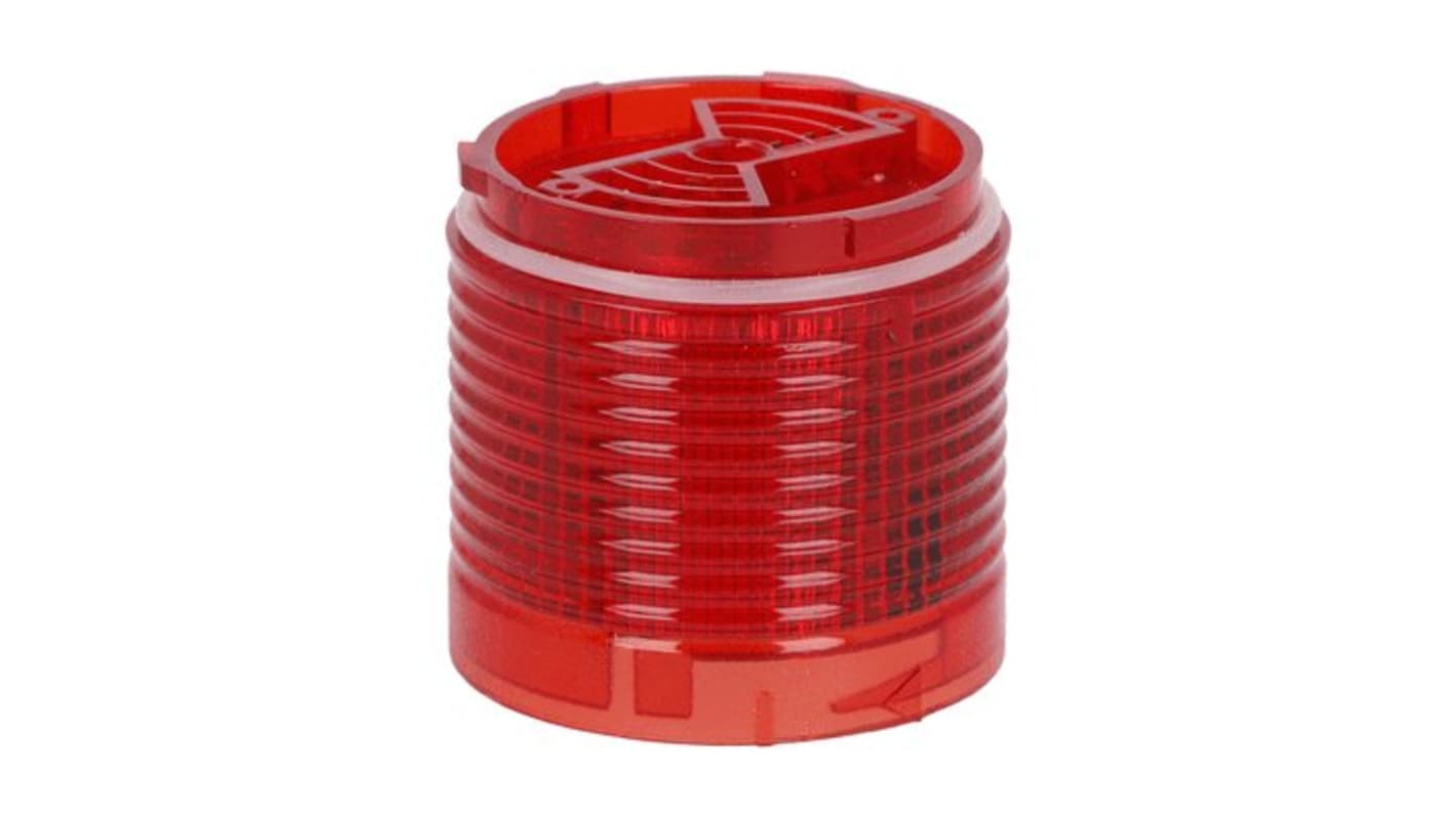 Lovato LED IP65 Rated Red Signal Tower, Integral LED