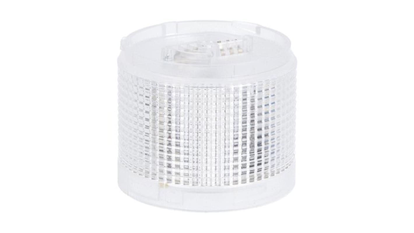 Lovato LTN Series White Blinking, Steady Effect Light Module for Use with Signal Tower, 26.4VDC-240VAC, LED Bulb,