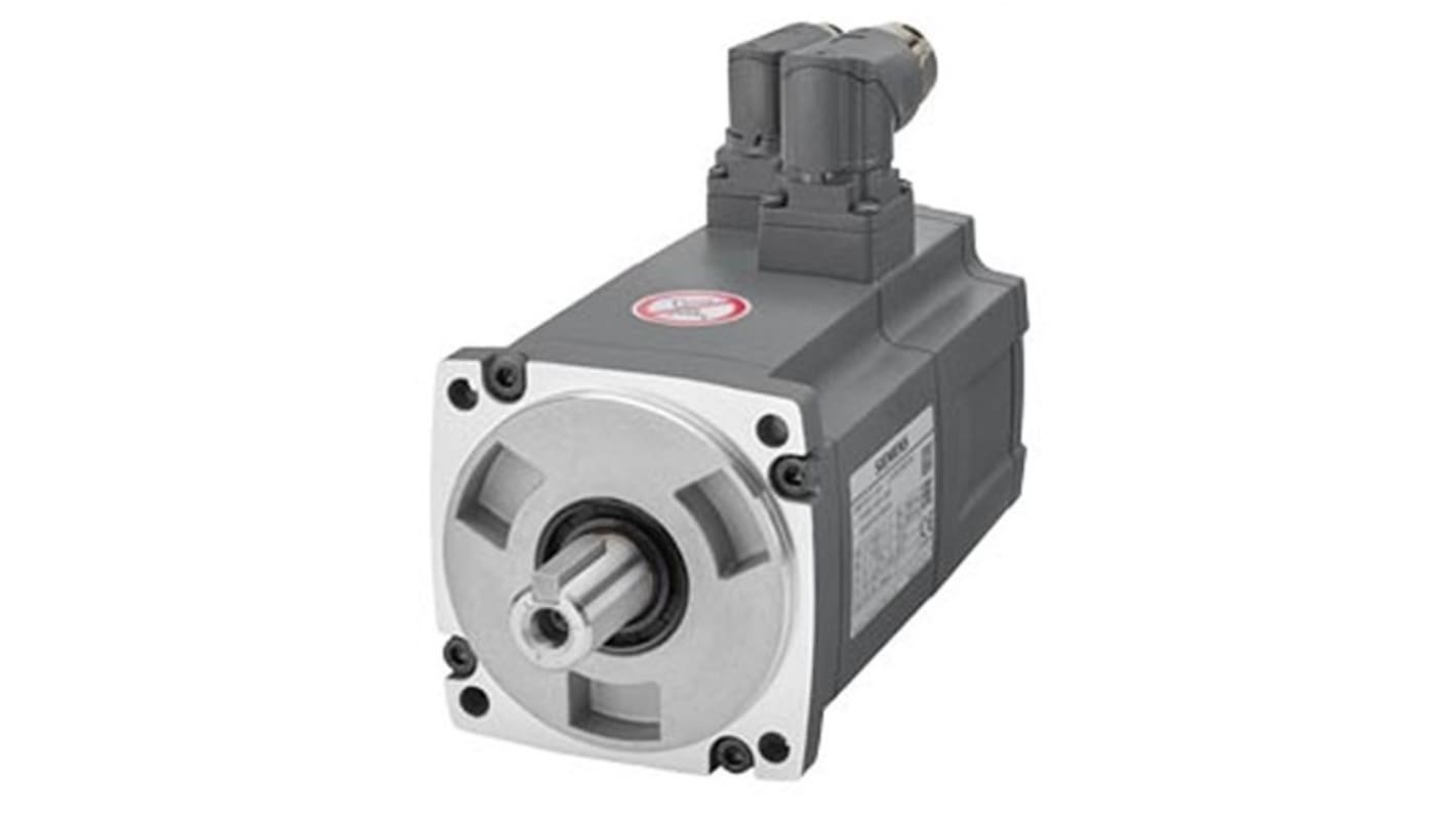 Siemens S-1FL6 Clockwise Synchronous Servo Motor, 0.4 kW, 400 V, Flange Mount Mounting